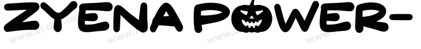 ZYENA Power字体转换